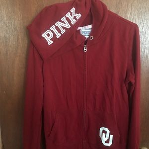 Victoria’s Secret Pink OU zip up jacket